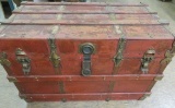 Antique 1880s Standard Flat Top Trunk