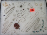 Estate Found Case Lot of Sterling Silver Jewelry