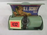 Vintage 1965 Bradley G.I. Scout Watch in Original Case