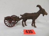 Antique Cast Iron Donkey With Cart (Kilgore / Ac Williams?)