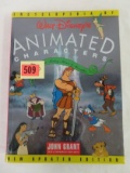 Walt Disney Animated Characters 1998 Hardcover Book