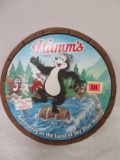 Vintage Hamm's Beer Celluloid and Cardboard Advertising Display