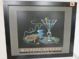 Michael Godard Framed Pool Shark II Billiard Bad Boys Print