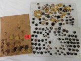 Estate Found Collection of Antique and Vintage Buttons (184 in All)