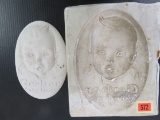 Dated 1958 Gerber Baby Food Plaster Sign Mold