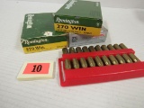 3+ Boxes (59 Rds) NOS 270 Win Ammo