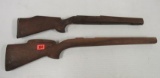 (2) Vintage Un-Used Walnut Rifle Stocks