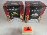 2 Sealed Boxes (1100 Rds) Federal 22 Ammo