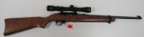 Excellent Ruger 10/22 Semi Auto 22 Carbine w/ Tasco Scope