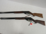 Lot (2) Vintage Daisy (Plymouth, MI) Model 40 Red Ryder Carbine BB Guns