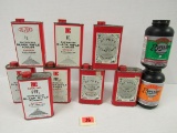 Large Lot (10 16oz.) Assorted Bottles / Cans Blackpowder for ReLoading