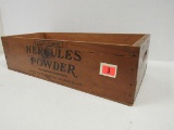 Antique Hercules Powder 50 LB. Wooden Shipping Crate