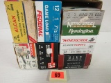 7 Boxes (175 Rds) Assorted NOS 12 Gauge Shotgun Ammo