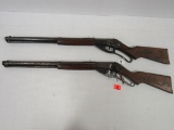 Lot (2) Vintage Daisy (Plymouth, MI) #111 Model 40 Red Ryder Carbine BB Guns