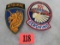 (2) Vintage U.S. Army Airborne Patches