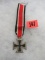 Wwii Nazi Iron Cross 2nd Class & Ribbon
