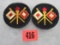 (2) Wwii U.S. Army Signal Corps Patches