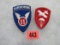 (2) Wwii U.S. Army Airborne Patches