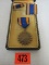 Wwii U.S. Air Medal In Blue Coffin Box