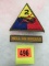 Wwii 2nd Armored Patch/hell On Wheels