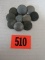 (10) Wwii Nazi Military Buttons