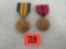 (2) U.S. Medals
