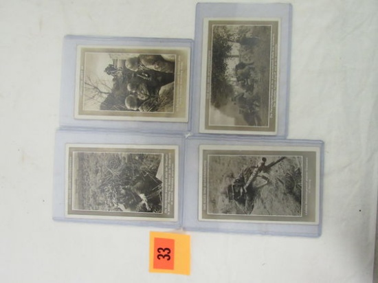 Nazi Wehrmach Postcards Lot (4)