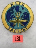 Nato Saclant Ace Novelty Jacket Patch