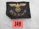 Nazi Reichsbahn/railway Bevo Eagle
