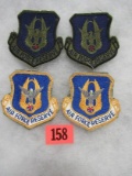Group Of (4) 1990's Usaf Patches