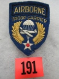 Wwii U.S. Airborne Troop Carrier Patch