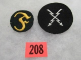 (3) Nazi Military Trade Sleeve Patches