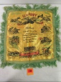 Wwii U.S. Army Souvineer Pillow Cover