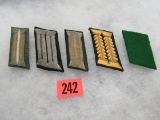 (5) Wwii Nazi Collar Tabs