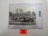 Hitlers 1942 Parade Car/french Card