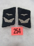Wwii Luftwaffe Collar Tab Set