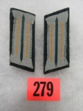 Matched Set Wwii Nazi Collar Tabs