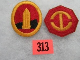 (2) Wwii U.S. Army Hawaii Patches.