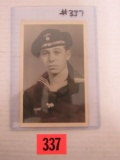 Wwii Rppc German Kriegsmarine Salior