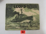 1933 German Marine Ciggarette Album