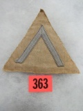 Nazi Wwii Army Tropical Rank Patch