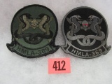 (2) Usmc Hmla-369 Squadron Patches