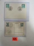 (2) Nazi Postal Commemoratives