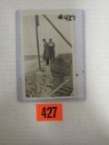 Russian Officers Hanging Antique Photo