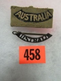 Wwi Australia Shoulder Titles