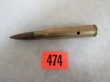 Wwii .50 Cal. Practice Bullet