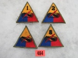 Wwii U.S. Army Armored Patches