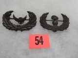 U.S. Army 1897-1903 Lot (2) Cap Badges