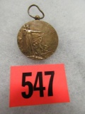 Wwi U.S./france 1918 Souvineer Medal