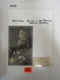 1900's Colonel Von Schrader Calling Card